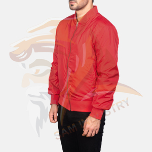 Top Trending Hip Hop Style Men's Bomber Winter Jacket <b>Stand</b> Collar Customizable High Quality Bomber Winter Jacket - Product Image 2