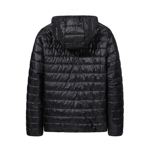 Blousons matelassés pour hommes avec logo personnalisé, vêtements décontractés, streetwear, mode outdoor, manteau rembourré matelassé, blouson puffer pour hommes - Product Image 4