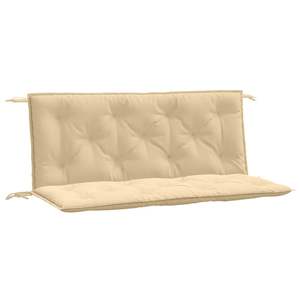 Coussin de banc de jardin 100% polyester mélangé beige, coussins et oreillers d'extérieur - Product Image 2