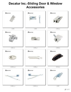 High-<b>Security</b> Zinc Plated Sliding <b>Patio</b> <b>Door</b> Foot <b>Lock</b> Galvanized Finish - Product Image 6