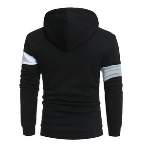 Men's Color Blocking <b>Hoodie</b> Tracksuit Full Sleeve Drawstring Closure Casual Autumn Wear Regular Fit <b>Polyester</b> Cotton Material - Product Image 3