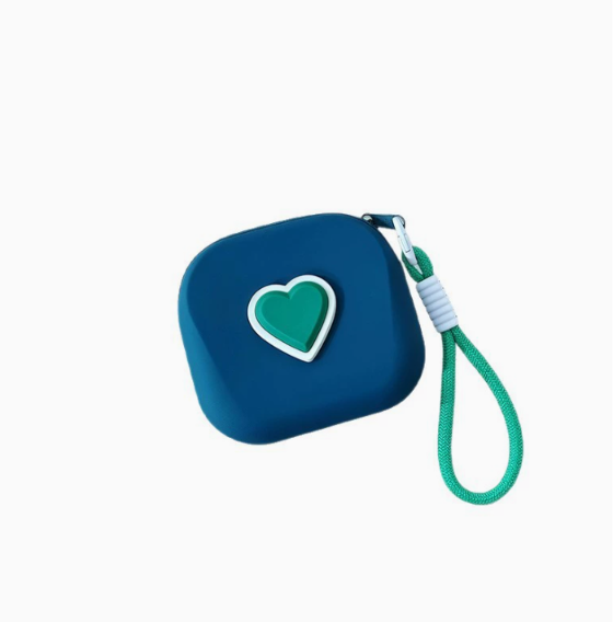 New Heart-shaped Small square Bag Wallet Bluetooth Headset Wholesale Factory Direct