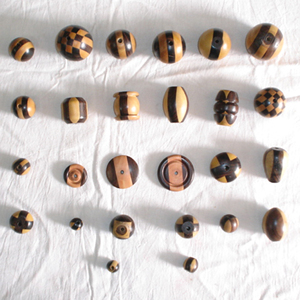 Handmade <b>Heart</b> <b>Shape</b> Wood Christian Beads Necklace Custom Color <b>Box</b> Packed Wholesale Fashion Jewelry EGL Certificate AYAANS - Product Image 3