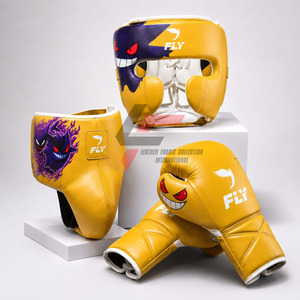 Ensemble de boxe Fly Pro personnalisé, imprimé avec le sexe, de qualité supérieure, en cuir confortable, idéal pour le kickboxing - Product Image 4