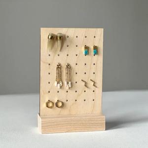 Soporte de exhibición de pendientes de vidrio 2025, estante de soporte de joyería personalizable para tachuelas colgantes y aros con diseño para tiendas minoristas - Product Image 5