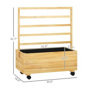 Jardinera Elevada Galvanizada, Producto Duradero para Cercas, Enrejados y Puertas - Product Image 2