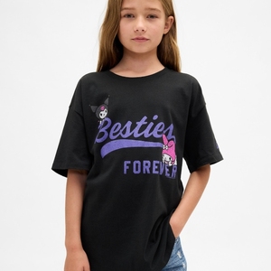 Camiseta Moderna para Niñas, Corte Ajustado, Tejido Acanalado, Manga Corta de Verano, Estilo Vintage, Cómoda para Uso Diario, Moda Infantil - Product Image 5