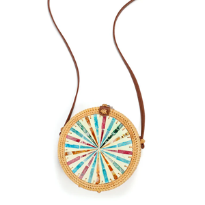 Bolso de playa de ratán de Bali hecho a mano para mujer, bolso de paja de ratán, venta al por mayor directa de fábrica, precios competitivos, color personalizable - Product Image 1