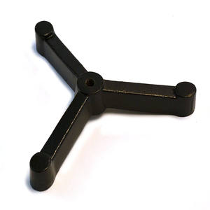Support de rétortte en fonte durable, base triangulaire, équipement de laboratoire, construction stable, personnalisable OEM, garantie 1 an, taille moyenne - Product Image 6