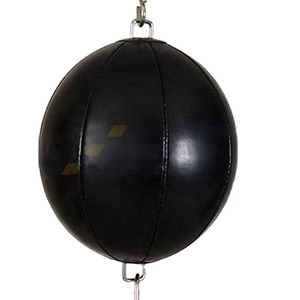 Ballon de vitesse de boxe personnalisable avec revêtement en cuir et remplissage sable/eau, taille sur mesure pour l'entraînement sportif - Product Image 3