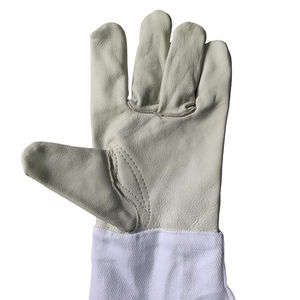 Guantes de apicultura personalizados, transpirables, de alta calidad, de cuero, para protección del apicultor. - Product Image 3