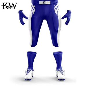 Uniforme de Fútbol Americano Personalizado OEM, Conjunto de Jersey y Pantalones, Transpirable, Ligero, de Secado Rápido, Tela de Poliéster Resistente, Sublimación - Product Image 6
