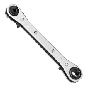 4-IN-1 Refrigeration HVAC Service 20T Ratchet Box <b>Wrench</b> Flat type - Product Image 1