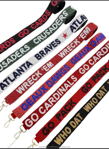 Eagle Hail State Custom Bag <b>Strap</b> Handmade Beaded <b>Adjustable</b> Shoulder Purse Crossbody Embroidery Gameday Sorority Gift - Product Image 2