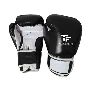 Guantes de Boxeo Profesionales con Logotipo Personalizado, Guantes de Entrenamiento de PU con Envoltura para las Manos, Guantes de Boxeo Duraderos para Hombre - Product Image 1