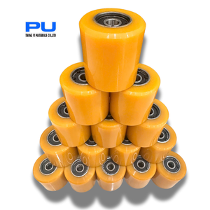 ล้อลูกกลิ้งอลูมิเนียมและโพลียูรีเทนทนทานสำหรับการแปรรูป - Product Image 3