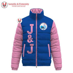 Veste matelassée pour homme en polyester avec logo personnalisé en gros, imperméable, pour usage extérieur - Product Image 5