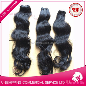 Venta al por mayor 9A Proveedor de cabello natural vietnamita Extensión de cabello humano virgen ondulado Cutícula alineada Cabello virgen - Product Image 6