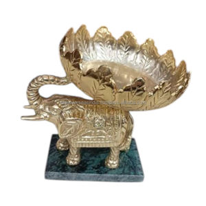 Urna de Metal Plateada Grabada de Alta Venta con Diseño de Elefante para Decoración del Hogar, Celebraciones Festivas y Regalos Tradicionales - Product Image 3
