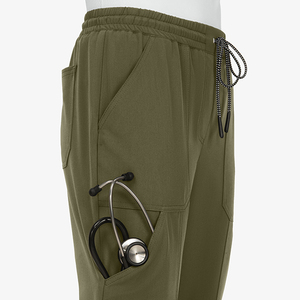 Ropa de Moda de Alta Calidad, Precio de Fábrica al por Mayor, Transpirable, Cómoda, Tela Oxford, Cintura Elástica con Cordón, para Hospital - Product Image 6