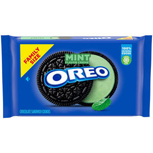 Galleta Original tipo Sándwich Mini Oreoo con Crema de Chocolate, Fresa y Vainilla - Product Image 1