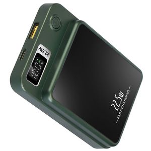 Chargeur rapide 2-en-1 10000mAh PD20W pour batterie externe sans fil MagSafe compatible avec les téléphones IOS 14 Ser, charge sans fil magnétique - Product Image 6