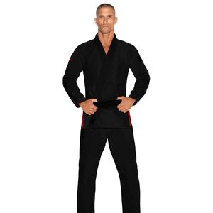 Kimono de Jiu Jitsu Negro Profesional de Alta Calidad, Directo de Fábrica, 320g, Conjunto de Uniforme de Jiu Jitsu Reforzado, 100% Algodón - Product Image 1