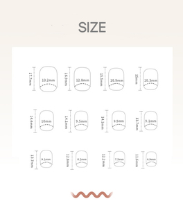 Nouvelle Collection – Faux Ongles Carrés Courts Français en ABS, Marron Rougeâtre, Simples et Tendance, à Coller avec Colle et Gel - Product Image 3