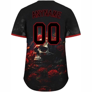 <b>Athletic</b> Sublimated Baseball Shirts with Vibrant Dye Sublimation Printing for Long Lasting Wear - Product Image 2