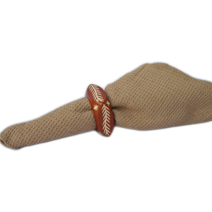 2024 Hot Selling Antique Shaped Napkin Ring Shiny Copper Decor for Dining <b>Table</b> Metal Napkin Holder with Multiple Designs - Product Image 6