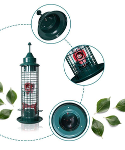 Comedero para Pájaros de Metal Retro Colgante, a Prueba de Ardillas, Diseño Único, Alta Venta 2024 - Product Image 2