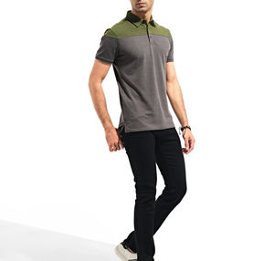 Camisa de Hombre 100% Algodón, Tejida, Transpirable, de Manga Corta, Informal, para Oficina y Actividades Diarias - Product Image 5