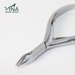 160x76x80mm OEM Finger Toe Long-Lasting Sharp Blade Vina VNC-666-GC Daily Nail Care Vietnam Carbon Steel <b>Cuticle</b> <b>Nipper</b> - Product Image 4