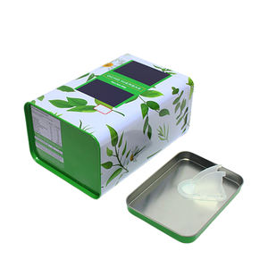 Fabrikneues Design mit offener Metall dose Benutzer definierte leere Minz dosen Lebensmittel qualität Candy <span class=keywords><strong>Mint</strong></span> Verpackung Geschenk <span class=keywords><strong>box</strong></span> - Product Image 3