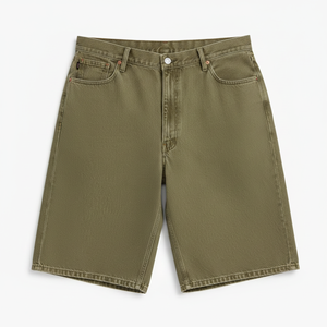 Shorts de Mezclilla de Cintura Alta para Hombre, Estilo Americano Versátil, Venta al Por Mayor, Moda Urbana, Shorts de Jean - Product Image 5