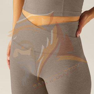 Leggings Deportivos de Spandex con Logo Personalizado, Cintura Elástica, Ligeros, para Yoga y Gimnasio - Product Image 5