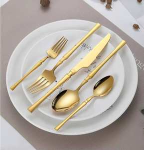 Juego de Cubiertos de Acero Inoxidable Duradero para Exportación |   Juego de Cuchillos, Tenedores y Cucharas Aptos para Alimentos para Compradores Mayoristas - Product Image 1