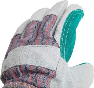 High Quality Leather Made Working Safety <b>Gloves</b> Best Selling Safety <b>Gloves</b> for Hand Protection - Product Image 6