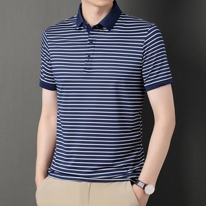 เสื้อโปโลชายลดราคาพิเศษ สกรีนโลโก้ได้ ใส่สบาย ผ้าเจอร์ซีย์ ระบายเหงื่อได้ดี ดีไซน์ล่าสุด - Product Image 4