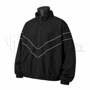 Veste coupe-vent en nylon personnalisée, veste de sport légère, vêtements de sport de rue, vêtements d'extérieur coupe-vent, fabricant OEM ODM en gros - Product Image 3