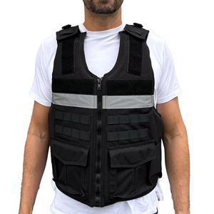 Chaleco de Seguridad de Alta Visibilidad EN ISO 20471 Clase 2, Naranja, Poliéster, Cierre Frontal con Cremallera, Bolsillo Reflectante para Teléfono Móvil - Product Image 1