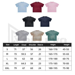 T-shirt en coton et polyester mélangé 230 GSM pour homme, tissu extensible doux, confortable, décontracté, sport, streetwear - Product Image 6