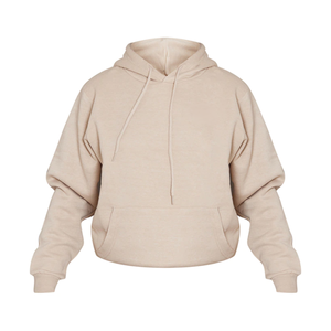 Personnalisé Surdimensionné Blanc Coton Polaire Chocolat Poche Pull Filles Pull À Capuche Sweat Pull Casual Hoodies pour Femmes - Product Image 4