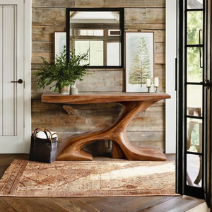 Customized <b>live</b> <b>edge</b> <b>table</b> solid wood console <b>table</b> unique entryway hallway dresser farmhouse entryway console <b>table</b> home accent - Product Image 1