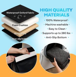 Dog Car Seat Cover <b>Back</b> Seat Breathable Mesh Polyester Waterproof Pet Travel Carrie Nonslip Hammock <b>Protector</b> Side Storage Easy - Product Image 3