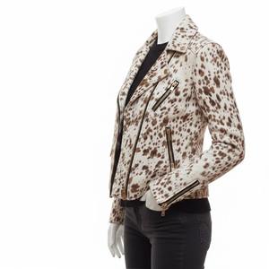 Chaqueta de Cuero Vacuno para Mujer, Estilo Urbano, de Alta Calidad, Personalizable, Informal, de Invierno, Manga Larga - Product Image 3