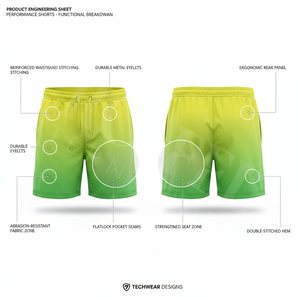 Shorts de sport pour hommes, légers, à taille élastique, pour la course et l'entraînement, avec logo personnalisé, OEM/ODM – Nouvelle collection en promotion - Product Image 3