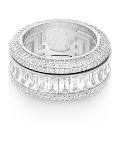 VVS Sterling <b>Silver</b> Classic Diamond <b>Ring</b> Moissanite Diamond Party Wear <b>Ring</b> for <b>Men</b> Women Special Occasion - Product Image 6