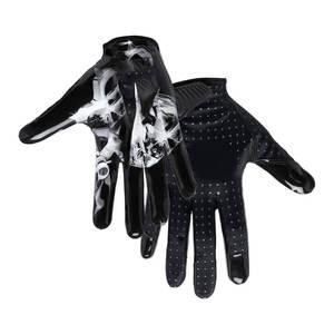 Gants de football américain pour enfants, en cuir personnalisé, avec écran tactile, respirants, légers, avec sangle de poignet pour l'entraînement - Product Image 4