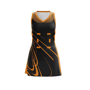 2023 Popular Girl Netball Tennis <b>Dress</b> Uniform Oem <b>Custom</b> Made Sublimation Netball a Line <b>Dresses</b> Plus Size Sublimation Uniform - Product Image 2